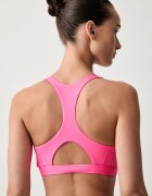 adidas Performance спортен сутиен Optime Essentials розов KD0128