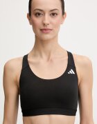 adidas Performance Спортен сутиен Optime Essentials в черно с изчистен дизайн JN6892