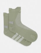 adidas Performance спортни чорапи зелени KR8961