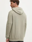 adidas Performance Суичър за трениране Designed for Training в зелено с качулка с изчистен дизайн JE6690