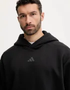 adidas Performance Суичър за трениране POWER мъжки в черно с качулка с изчистен дизайн JZ6248