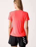 adidas Performance тениска за бягане дамска Adizero розова KZ2984