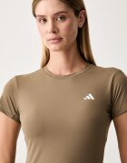 adidas Performance тениска за трениране дамска Essentials бежова KQ8382