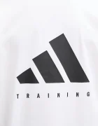 adidas Performance Тениска за трениране POWER в бяло с десен JV9683
