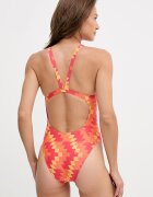 adidas Performance цял бански дамски оранжев KR4884