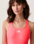 adidas Performance цял бански дамски Three Stripes розов KU7541