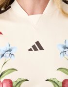 adidas рокля x Farm Rio бежова на цветя KR0257