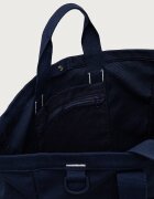 adidas шопинг чанта дамска от памук тъмносиня KS9565