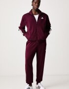 adidas спортен комплект анцуг мъжки с памук Three Stripes бордо KY2282