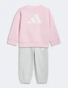 adidas спортен комплект анцуг за деца с памук ESSENTIALS розов KS1473