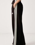 adidas спортен панталон дамски с памук Essentials кафяв с висока талия KX0790
