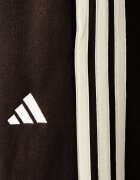 adidas спортен панталон дамски с памук Essentials кафяв с висока талия KX0790
