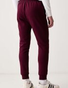 adidas спортен панталон мъжки с памук Essentials Feelcozy бордо KF2382