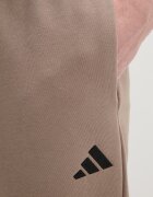 adidas спортен панталон мъжки с памук Essentials Feelcozy кафяв със стандартна талия KF2380