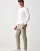 adidas спортен панталон мъжки с памук Essentials Feelcozy зелен със стандартна талия KF2381
