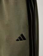 adidas спортен панталон мъжки с памук Three Stripes зелен със стандартна талия KY4130