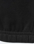 adidas спортен панталон за деца с памук черен със стандартна талия KW9983