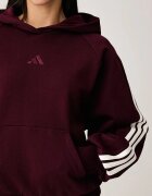 adidas суичър дамски от памук бордо KV9935