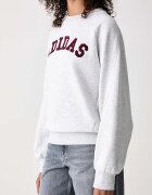 adidas суичър дамски с памук Chenille Pack сив KU0328