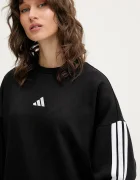 adidas Суичър Essentials в черно с апликация JE1298