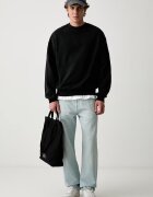 adidas суичър мъжки от памук Kit Pack черен KV9938