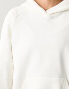 adidas суичър с качулка дамски от памук бежов KV9792