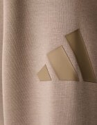 adidas суичър с качулка дамски с модал Soft Lux кафяв KS7886