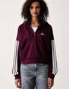 adidas суичър с качулка дамски с вискоза Essentials бордо KF8316
