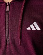 adidas суичър с качулка дамски с вискоза Essentials бордо KF8316
