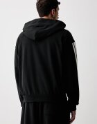 adidas суичър с качулка мъжки от памук Kit Pack черен KW2362