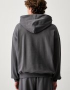 adidas суичър с качулка мъжки от памук сив KW2317