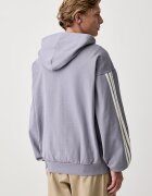 adidas суичър с качулка мъжки от памук виолетов KW2404