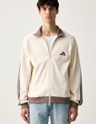adidas суичър с цип дамски Stadium бежов KV8380