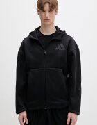 adidas Суичър Z.N.E мъжки в черно с качулка с принт JE7538