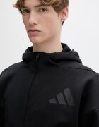 adidas Суичър Z.N.E мъжки в черно с качулка с принт JE7538