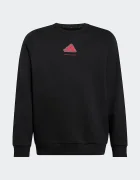 adidas суичър за деца с памук черен KX6156