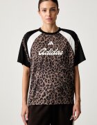 adidas тениска дамска House of Tiro кафява KV0905