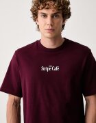 adidas тениска мъжка от памук бордо KT9710