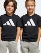 adidas тениска за деца от памук черна JE1379