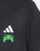 adidas тениска за деца от памук черна KE1609