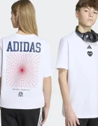 adidas тениска за деца от памук с еластан MARVEL SPIDER-MAN бяла KS3959