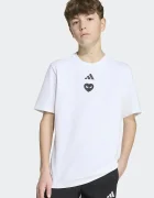 adidas тениска за деца от памук с еластан MARVEL SPIDER-MAN бяла KS3959