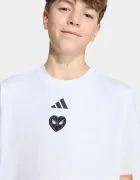 adidas тениска за деца от памук с еластан MARVEL SPIDER-MAN бяла KS3959