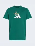 adidas тениска за деца от памук зелена KE1617