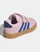 adidas VL COURT 3.0 маратонки за деца от велур розови KI6496