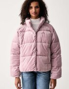 adidas яке дамско от кадифе Helionic розово KQ8767