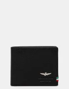 Aeronautica Militare Кожен портфейл мъжки в черно AM101