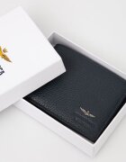 Aeronautica Militare Кожен портфейл мъжки в тъмносиньо AM181