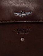 Aeronautica Militare Кожена чанта през рамо в кафяво AM302