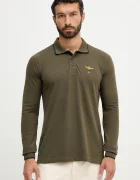 Aeronautica Militare Памучна блуза с дълги ръкави